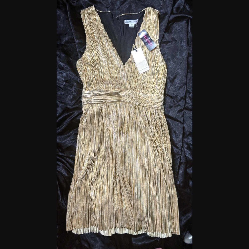 Gold Dress